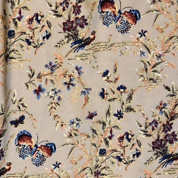 Miss Me Blouse Women's Size L Tassel Butterfly Bell Sleeve Romantic Hippie Boho - Picture 8 of 9